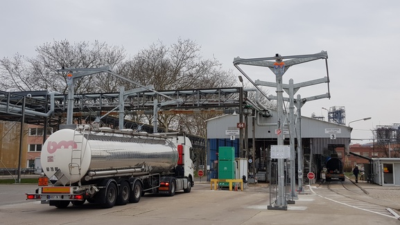 Maintenance sur camion